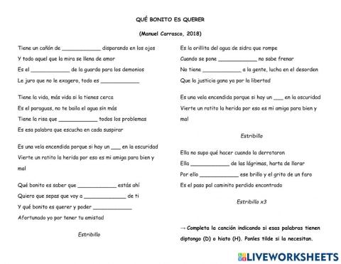 Qué bonito es querer