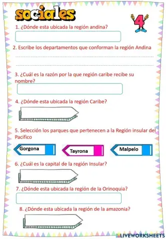 Regiones Naturales de Colombia