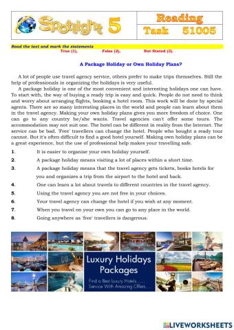 Spotlight 5 Task 51005