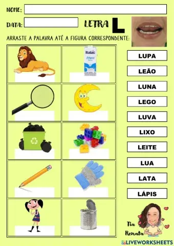 Atividade Letra L