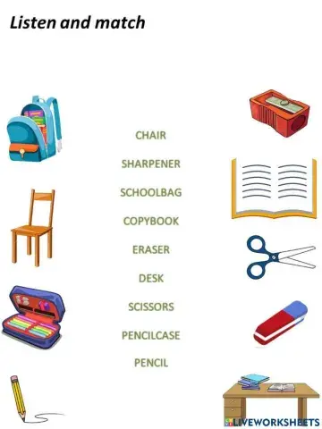 School objects