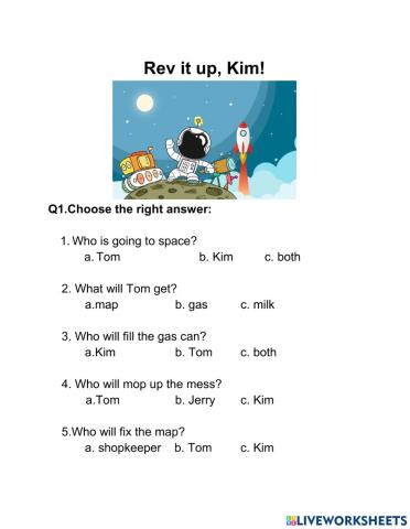 Rev it up kim questions