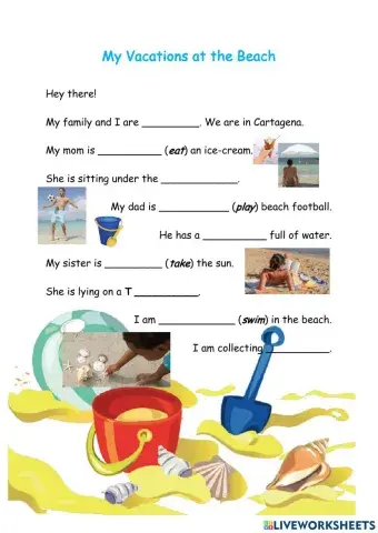 My Vacation on the Beach