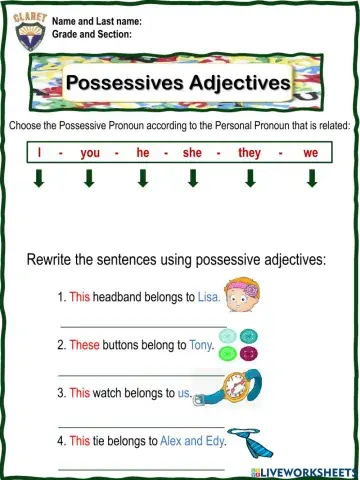 3rd. grade. Grammar 8.2. Pract. Act.