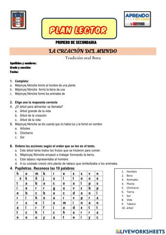 La creación del mundo