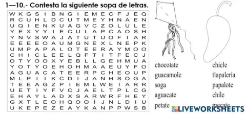 Sopa de letras