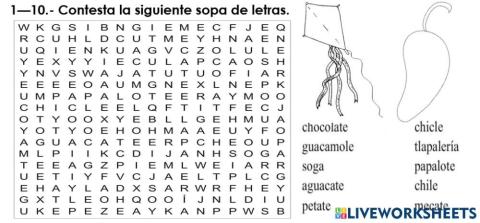 Sopa de letras