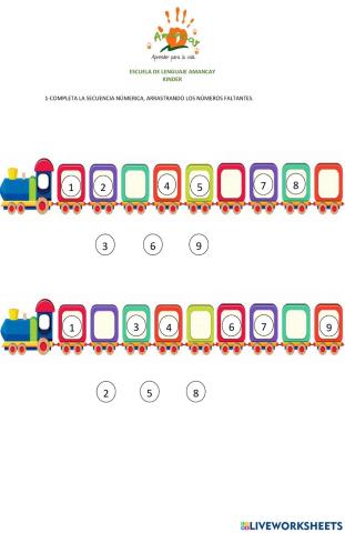 Secuencia Númerica 1-9