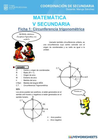 Circunferencia trigonométrica