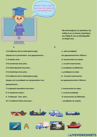 Μέσα Συγκοινωνίας και Μεταφοράς