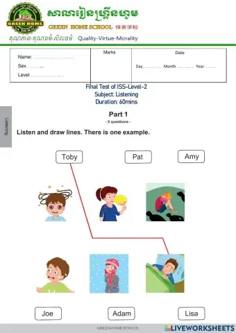 Final Test ISS-Level-2.Listening