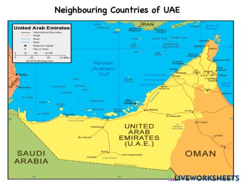 Uae neighboring countries