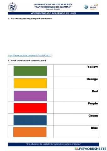 Actividad asincrónica - Colors