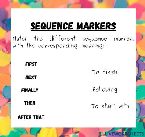 Sequence markers