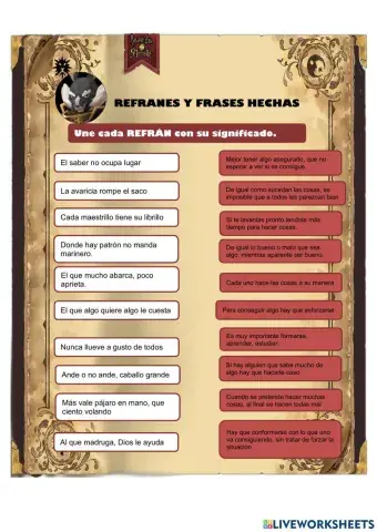 Lengua-t12- refranes y frases hechas
