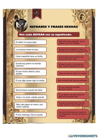 Lengua-t12- refranes y frases hechas