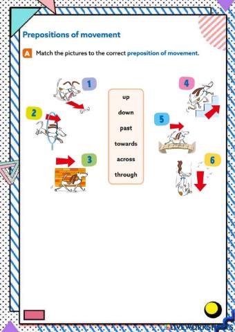 Prepositions of movement