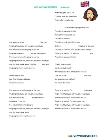 One way or another song