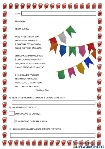 Sequência didática - Festa Junina