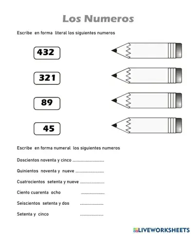 Los numeros naturales