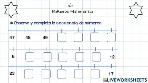 Secuencias Numéricas