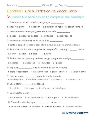 U5L2 Práctica de vocabulario (05-10-2021)