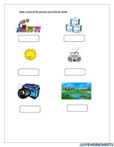 Spelling words images