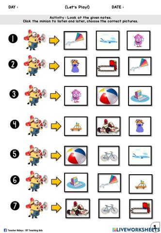 Let's Play Year 1 (Listening)