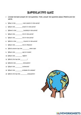 Superlative Quiz