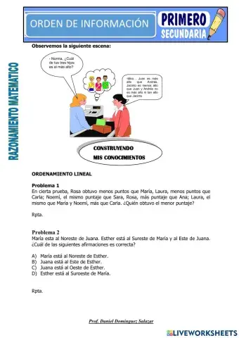 Orden de Información