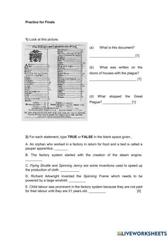 Coursework 1: Answer the questions