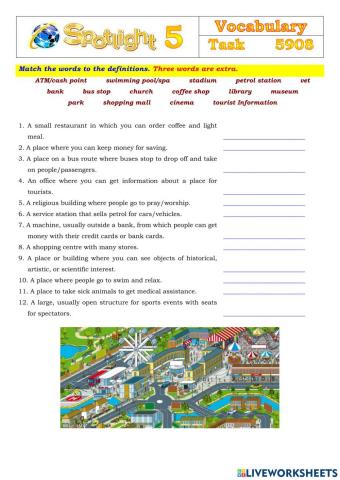 Spotlight 5 Task 5908