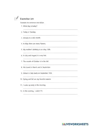 Esercizio - revision