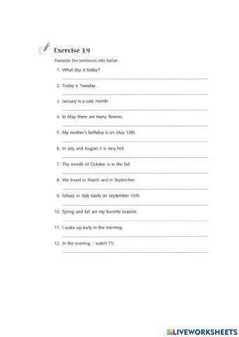 Esercizio - revision