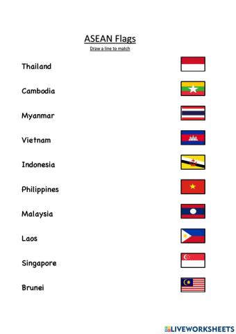 ASEAN flag Match