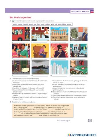Vocabulary: useful adjectives
