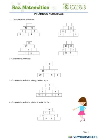 Pirámides numéricas