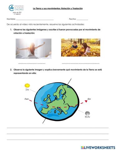 Rotación y traslación