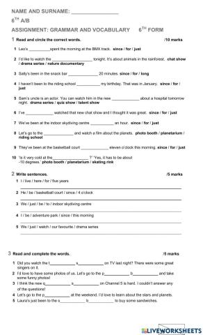 Test unit 2 bright ideas