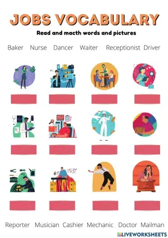 Jobs and occupations