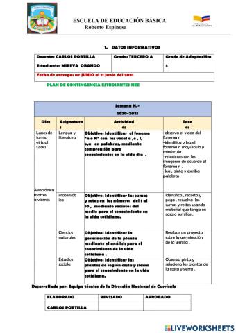 Adaptacion grado tres