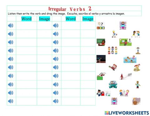 Irregular Verbs 2