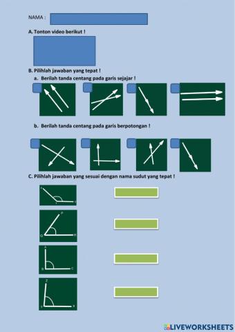 Hubungan antar garis