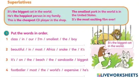 superlative unit 6 part 3