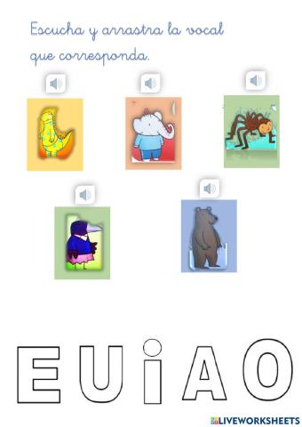 Discriminación de vocales