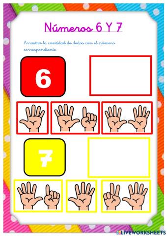 Números 6 y 7