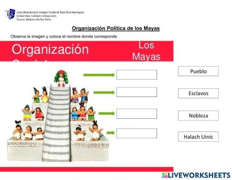 Organizacion politica maya