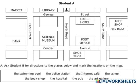 Directions STUDENT A