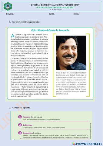 Defensa de la amazonía