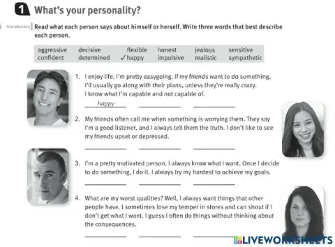 Feelings and emotions